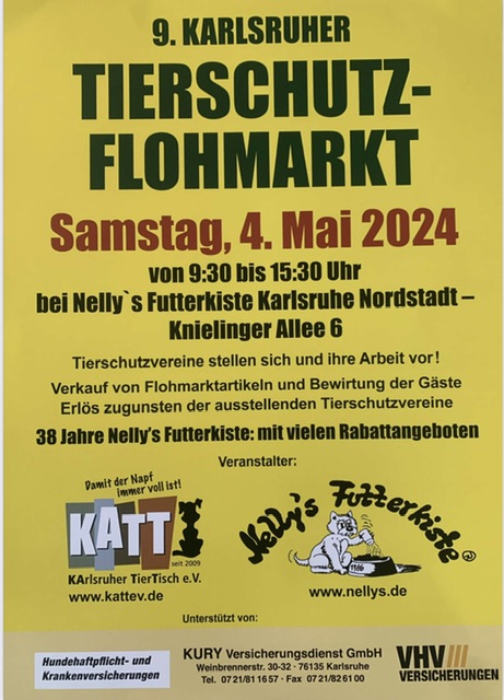 9. Tierschutzflohmarkt